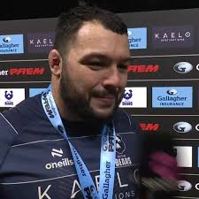 "I don't want any fines, I said: 'you've got a small mouth Tom!'", Ellis  Genge reveals what he said to Tom Curry after winning his third POTM award  in a row 🏅