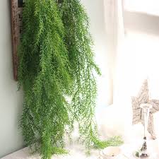 Hanging plants are the perfect way to fill your home with joy. Artificial Plant Vine Garland Fake Flowers Wall Hanging Plants Decorations For Wedding Home Diy Decor Decorative 105cm Df77484 Artificial Plants Aliexpress