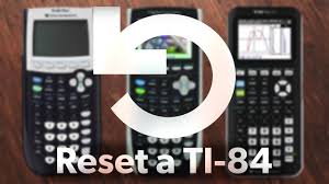 How To Reset Your Ti 84 Plus Ce Calculator Youtube