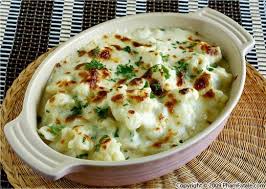 Pin By Tiger Neelie On Julia Child S 100 Favorite Recipes Cauliflower Gratin Food Baked Cauliflower