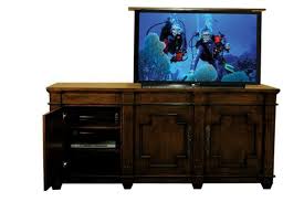 30 day return policy · all orders ship free! Pop Up Tv Stand Santa Fe Buffet Motorized Tv Stand