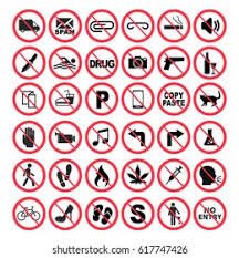 Find & download free graphic resources for prohibited icon. Prohibited Icons Free Vector Download Png Svg Gif