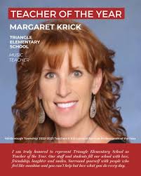 Congratulations to Margaret Krick