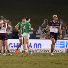 Video dedicated to jake trbojevic and tom trbojevic. Tom Trbojevic Hurt As Manly Hold On For Gutsy Nrl Win Over Canberra Nrl The Guardian