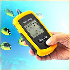 top quality fish finder portable sonar wired lcd fish depth finder alarm 100m ap electronic fishing tackle drops fish finder portable fish finder fishing tips
