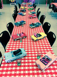 Encourage guests to dress up in sherlock holmes inspired attire to really bring the theme together. 50s Diner Theme Decorations