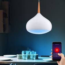 Esstischlampe modern esstischlampe trixie schwarz modern design groß, kjlars led pendelleuchte esstisch hängelampe wohnzimmer, einzelteil viii, modern led pendelleuchte dimmbar esstisch. Led Hangeleuchte Dimmbar Pendelleuchte Weiss Rund Wohnzimmerlampe Modern Hangend App Steuerung Und Farbwechsel 1x 18 Watt Smart Rgb Led 2300 Lumen D 29 Cm Etc Shop