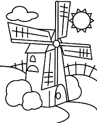 50 country landscapes 2nd edition grayscale coloring book for adults | includes free pdf version with color guide realistic scenes of windmills, old cars, animals, wagons, barns & more pages are. Windmill Coloring Page Crayola Com