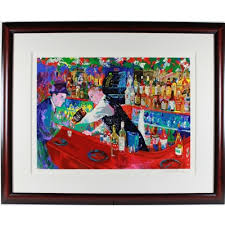 Frank at Rao's by LeRoy Neiman