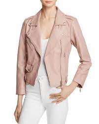 Rebecca Minkoff Wes Leather Moto Jacket 100 Exclusive Women Bloomingdale S Pink Moto Jacket Clothes Moto Jacket