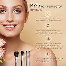 Byo Makeup© SKIN PERFECTOR NEW CC Cream, getönte Gesichtscreme für  hochwirksames AntiAging und Antifalten, toller Glow, ohne Parabene Silikon,  vegan, als Augencreme gegen Tränensäcke, Frau ab 30 : Amazon.de: Kosmetik
