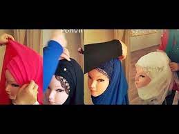 Yıllar içinde farklı model ve renklerde epey şalım birikti. Muslimah Panosundaki Pin