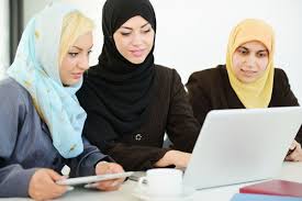 Group Of Muslim Women Working Lunatots Tips Susu Ibu Breastfeeding