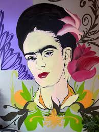 Our new mural is coming up! Artist Ulysses Cueto started installing his  mural