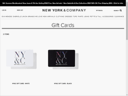 If you want to look stylish and keep up with the latest trends without breaking the bank, you can. New York Company Gift Card Balance Check Balance Enquiry Links Reviews Contact Social Terms And More Gcb Today