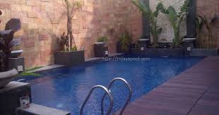 Halaman belakang rumah kamu yang seberapa luasnya juga bisa disulap jadi tempat. Jasa Kolam Renang Minimalis Untuk Rumah Trijaya Pool