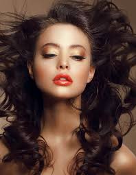 Cute luxurious young female