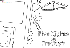 Learn about famous firsts in october with these free october printables. Five Nights At Freddy S Coloring Pages 100 Pictures Free Printable