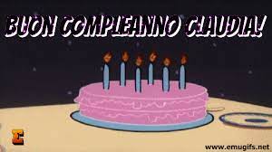 Le gif per augurare buon compleanno, le cartoline augurali. Buon Compleanno Claudia Gif E Frasi Di Auguri Con Nome Personalizzato