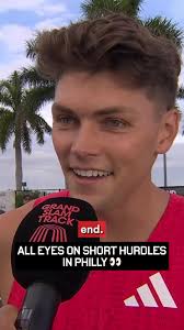 Men's Short Hurdles Showdown at Franklin Field