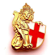 You must reapply for a blue badge before your current one expires. England Badge With Lion And St George Cross Shield Design