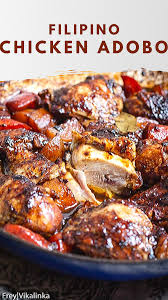 Filipino Chicken Adobo Adobo Chicken Chicken Main Dishes Baked Chicken Recipes