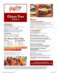 Glory days grilled fish tacos nutrition. Menu At Glory Days Grill Pub Bar Towson E Joppa Rd