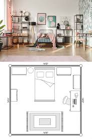 Below you'll find layouts for a bedroom with storage, small bedroom, relaxing bedroom and versatile bedroom design. 10 Awesome Layouts For A Bedroom With A Desk Home Decor Bliss