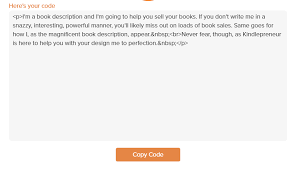 Kindlepreneur Book Description Generator In 2020 Free Amazon Books Amazon Books Book Sale