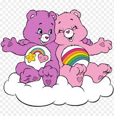 Have you ever wanted to join a care bear discord server but could never find one? Best Friend Clipart Group Clipart Royalty Free Library Pink And Purple Care Bear Png Image With Transparent Background Toppng