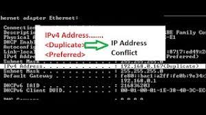 How To Remove Duplicate Ipv4 Address Which Causes Ip Address Conflict On  Windows - Youtube