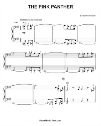 Looking for free music without the hassle of a lawsuit? Download The Pink Panther Easy Piano Sheet Music Pdf Henry Mancini Download