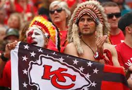91 in 2008, the patch became permanently affixed to the left chest of both kansas city's home and away jerseys. Group Protests Kansas City Chiefs Mascot Before Super Bowl Lv
