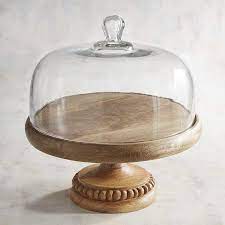 Maybe you would like to learn more about one of these? Pier 1 Imports Wooden Cake Stand With Dome Wooden Cake Stands Cake Stand Decor Cake Stand With Dome