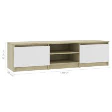 Eiche rustikal schrank concept gembloong_ads3 hifi schrank mit glastuer eiche rustikal schrank aufpeppen neuesten genial 6110 wohnschrank bogenschrank marktfeld 318 eiche massiv eiche gelaugt rustikal ausstellungsstueck zum sonderpreis 9 450 00 8 jpg 86 schafferrefernz garderobenschrank snapseed wohnwand eiche rustikal wohnzimmer schrankwand. Vidaxl Tv Schrank Weiss Und Sonoma Eiche 140 40 35 5 Cm Spanplatte Gitoparts