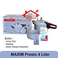 Setelah mengetahui beberapa review panci presto bagus di atas, kini kamu perlu tahu bagaimana cara penggunaan panci presto. Panci Presto Pressure Cooker Maxim 4 Liter Shopee Indonesia