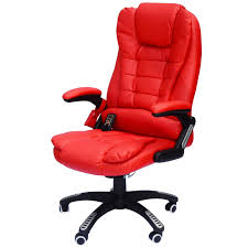 Buy or sell chairs, recliners, bar stools, massage chairs, office furniture and more locally in ottawa charming and practical elegant and modern multifunctional usage homcom sofa set with chaise. Homcom High Back Executive Ergonomic Pu Leather Heated Vibrating Massage Office Chair Red Overstock 18088235