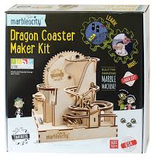 Daring dragons flank both ends of our imaginative holder. Marbleocity Dragon Coaster Playmonster