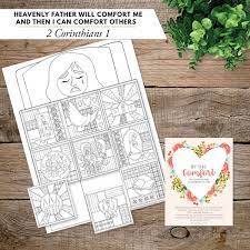 This bible verse coloring book is full of scriptures for you to rehearse when you feel out of hope and in need of comfort. 2 Corinthians 1 7 The Red Headed Hostess