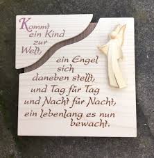 Die geburt eines kindes ist immer ein ganz besonderer moment. Geburtstafel Mit Schutzengel Und Spruch Zur Geburt