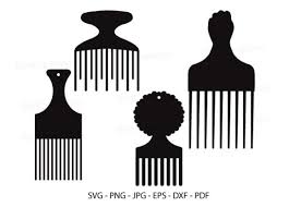 Download 1 Afro Combs First Svg Designs Graphics PSD Mockup Templates