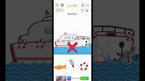 Geser tangga kapal turun kelaut agar dia bisa naik kapal. Kidding Me Level 173 Save Him Walkthrough Solution Youtube
