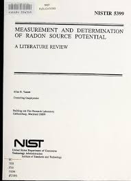 What is a literature review? File Measurement And Determination Of Radon Source Potential A Literature Review Ia Measurementdeter5399tann Pdf Wikimedia Commons