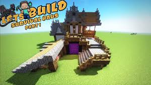 Minecraft häuser vorlagen wwwpinterestde vorheriger beitrag. Ultimatives Survival Haus In Minecraft Youtube
