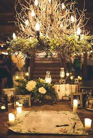 30 Sculptural Diy Tree Branch Chandeliers To Realize In An Unforgettable Setup Chandelier Wedding Decor Branch Chandelier Mint Springs Farm