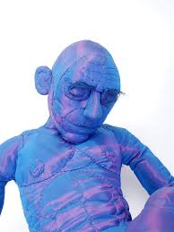 Sold at Auction: Desmond Dillon, Desmond Dillon (b.1964) MALE TORSO IN  PURPLE, 1993