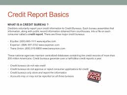 Understanding your credit report | PPTX