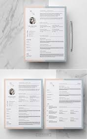 Minimalist Resume Template Word Creative Resume With Photo Etsy Minimalist Resume Template Teacher Resume Design Resume Design
