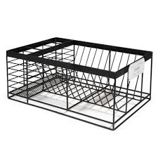 Egouttoir A Vaisselle En Metal Noir En 2020 Egouttoir Vaisselle