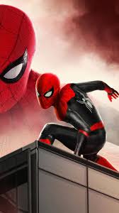 Far from home (2019), nonton film box office. Spider Man Far From Home 2019 Poster 4k Ultra Hd Mobile Wallpaper Spiderman Spiderman Pictures Spiderman Poster